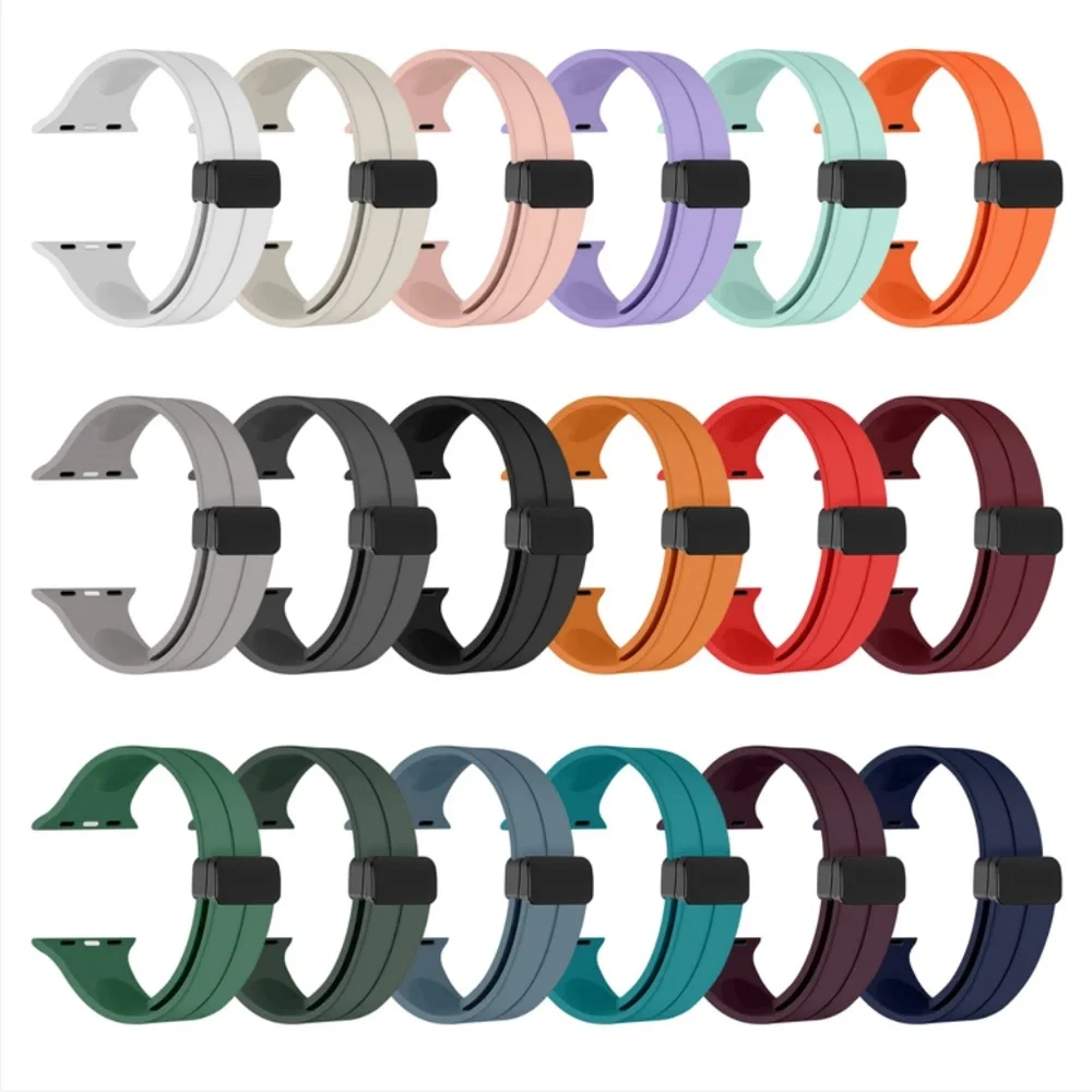 Magnetic Watch Band for Apple Watch Ultra 2 & Series 9,8,7 (42/44/45/49mm) 6pack